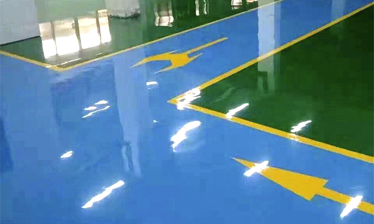 清远碧琇嘉园地下车库水底油面地坪工程案例
